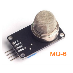MQ-6 Gas Sensor: LPG, butane