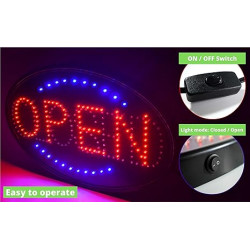 Led Sign Open/Close...