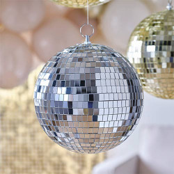 Mirror Disco Ball Silver...