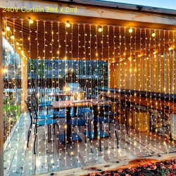 Curtain Light Warm 2mt x 2mt F