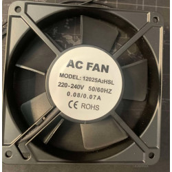 Fan 240V Ref: 12025 12x12