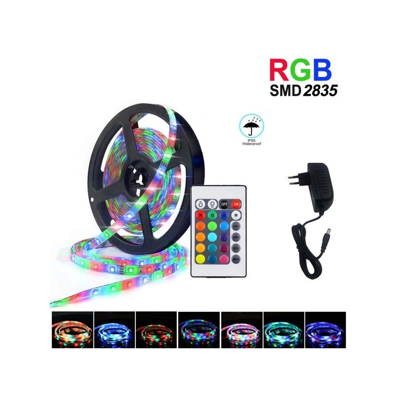 RGB Led strip Multicolour Set 5M