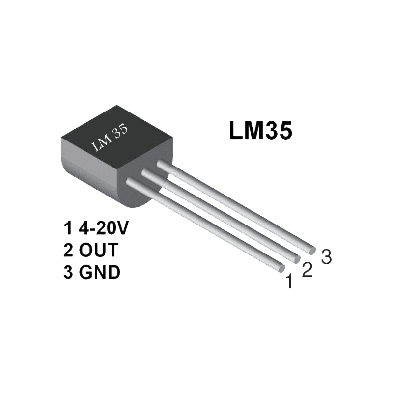 LM35 Temperature sensor module