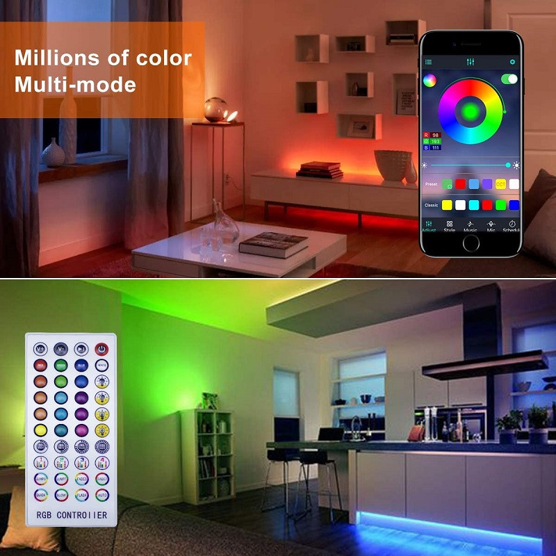 Smart RGB LED Strip Mobile App and Music Sync Mauritius