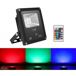 RGB Floodlight 10W with Remote
