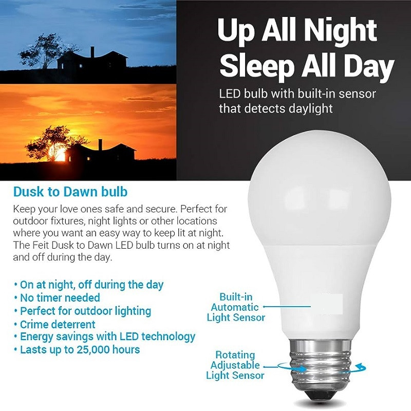 Dusk to Dawn Bulb - Sensor Bulb