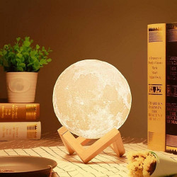 3D Moon Lamp with Floating...